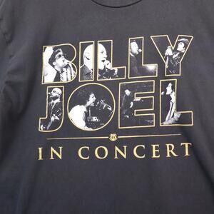 Billy Joel 2023/2024 In Concert T-Shirt Size Large Two Sided